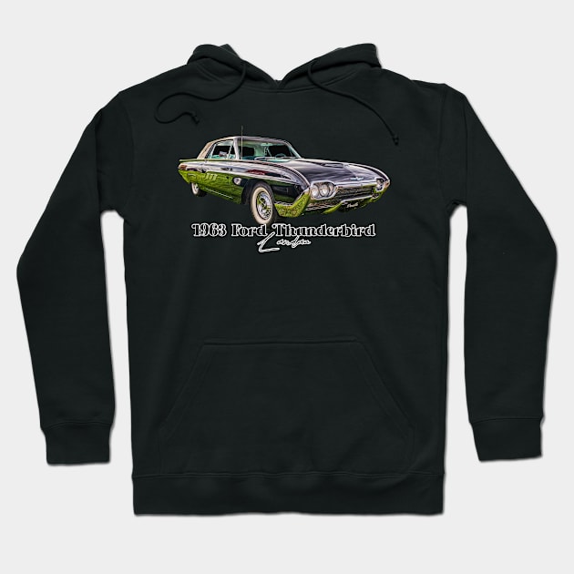 1963 Ford Thunderbird Landau Hoodie by Gestalt Imagery